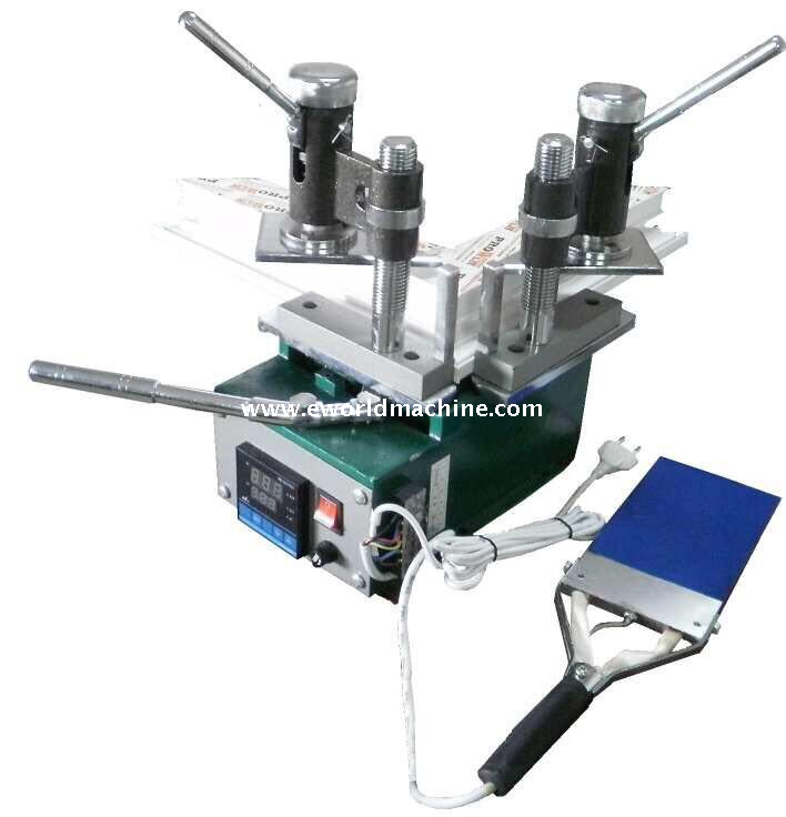 Portable UPVC Plastic Profile Single Head Welding Window Assembly Machine