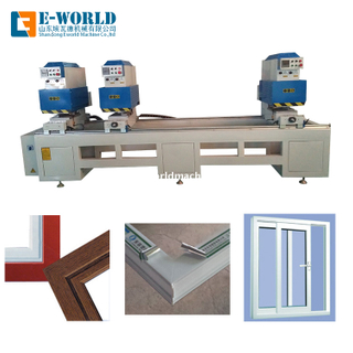 Three Head UPVC Window Door Seamless Welding Making Machine