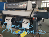 Glass straight edge beveling machine