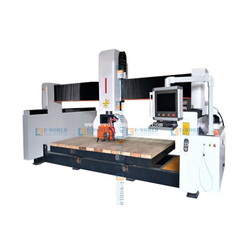 Gergaji brige CNC 5 sumbu dengan pemantauan kamera/gergaji brige CNC 5 sumbu