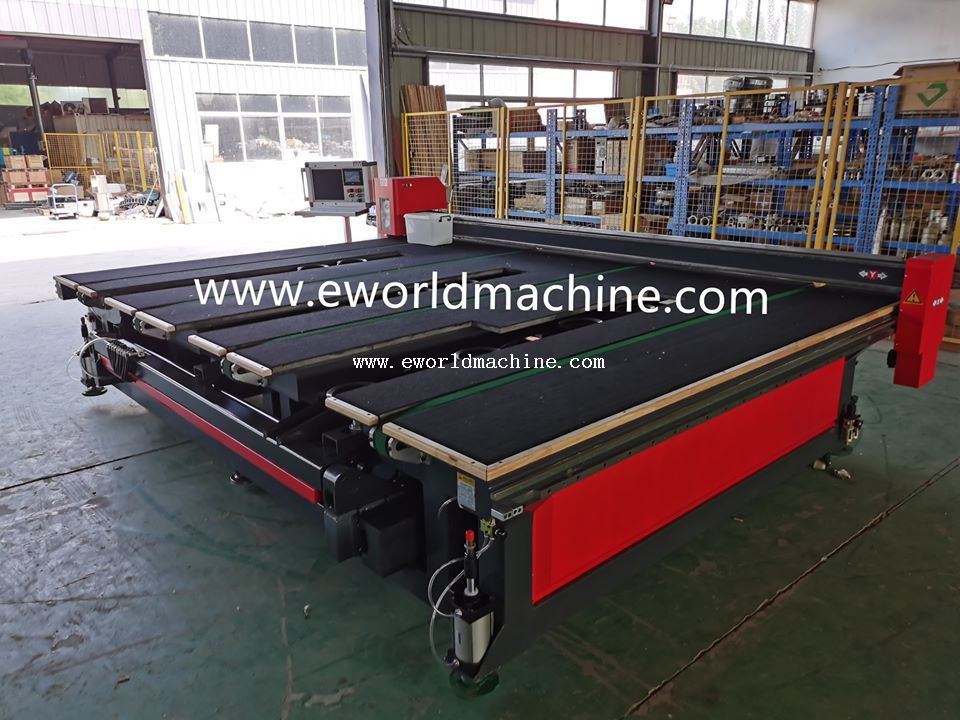 Automatic Glass Loading Cutting And Breaking Machine