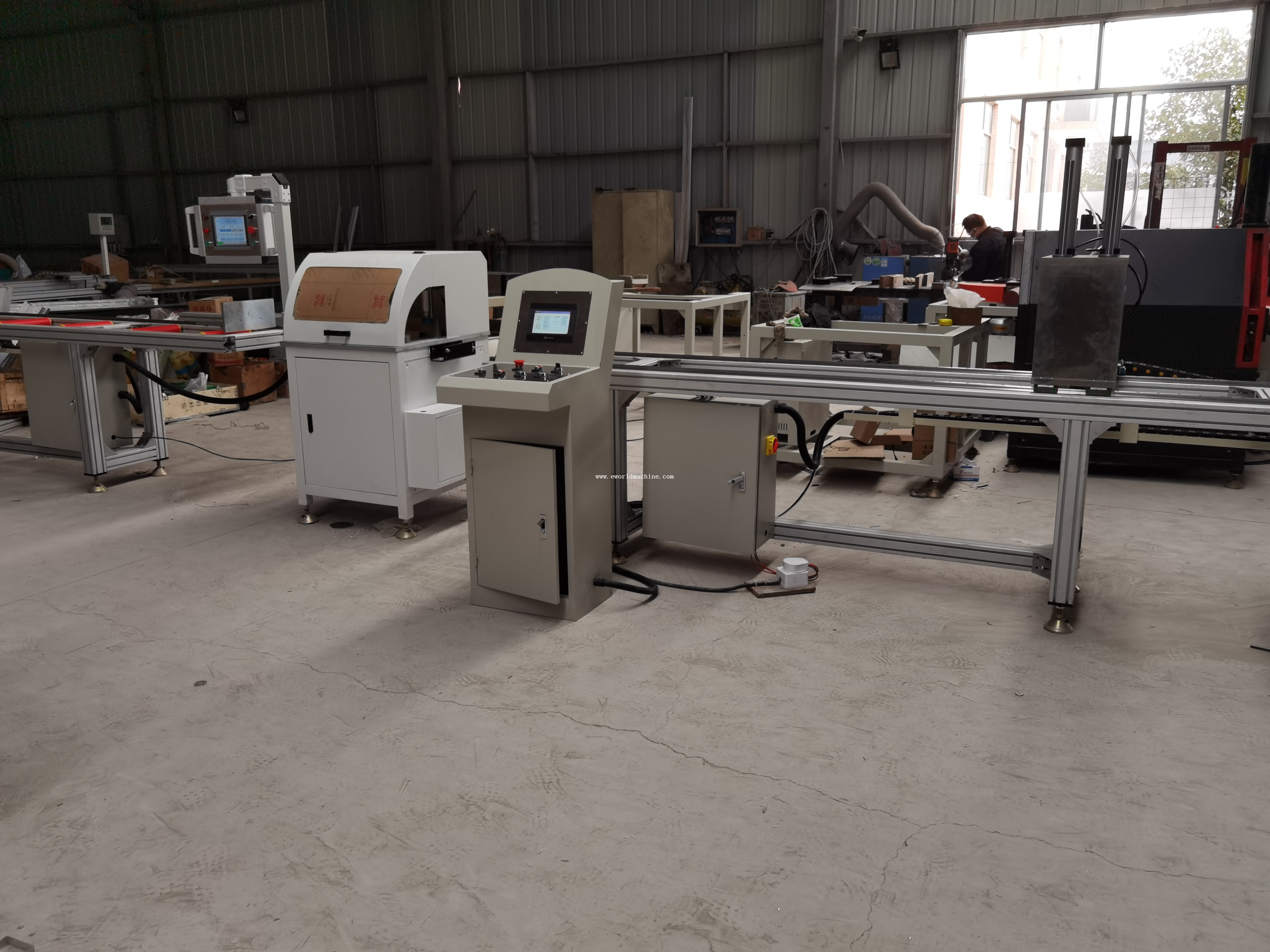 CNC অ্যালুমিনিয়াম একক মাথা কাটা করাত