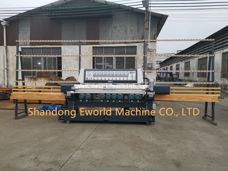 Durable glass straight line beveling machine manual glass beveling machines