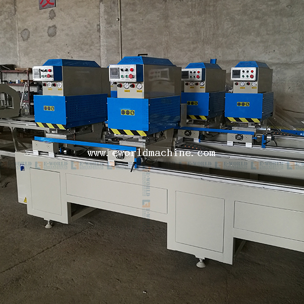 UPVC Door four head welding machine