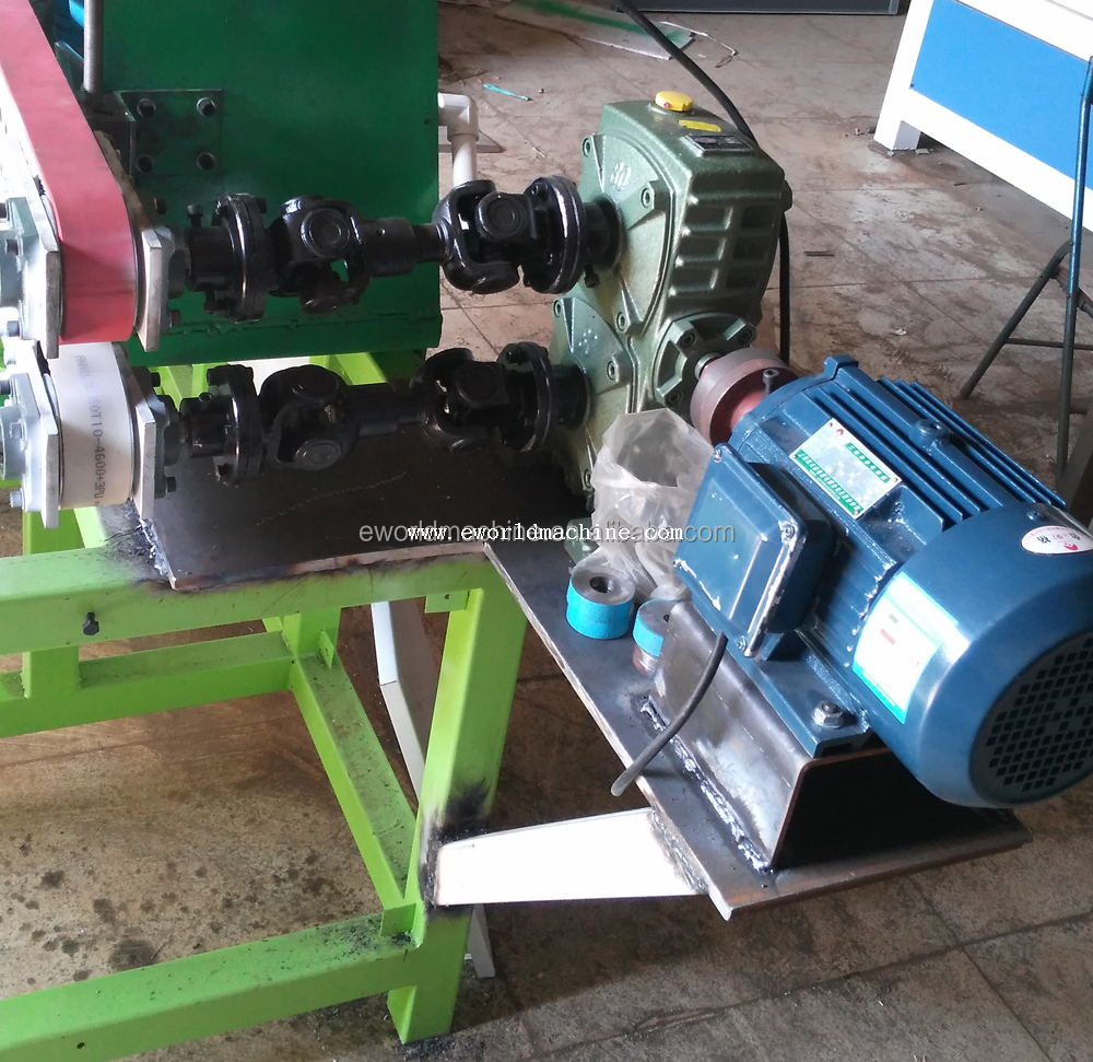 Double side glass straight edging machine