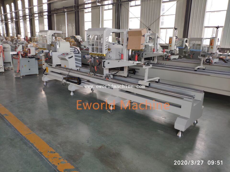 Digital Display Aluminum Profile Double Miter Saw
