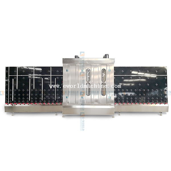 Full Automatic LOW E Vertical Glass Washing Cleaning And Drying Machine